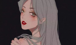 漫画酷女孩图片